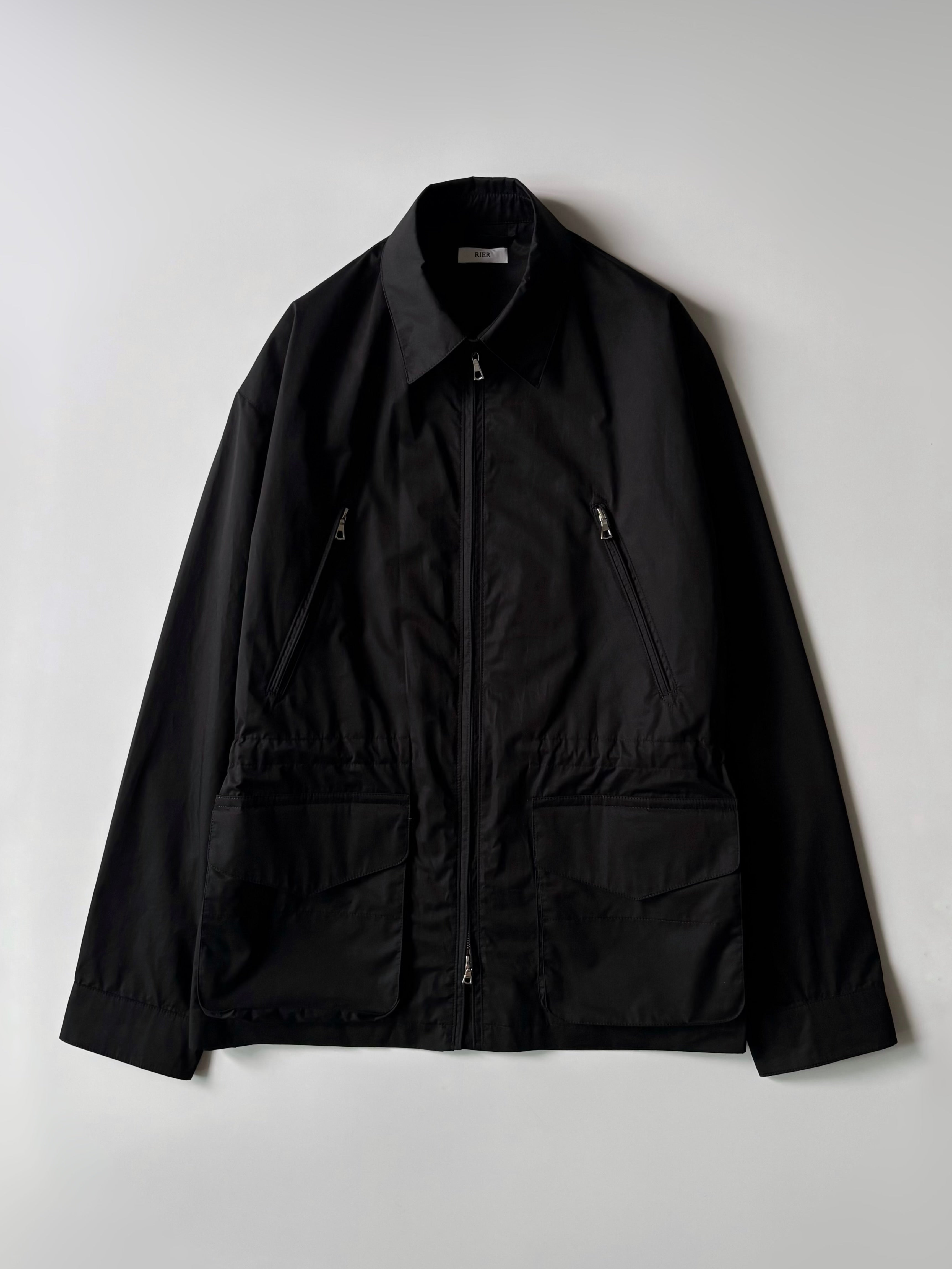 Rier Field jacket cotton black