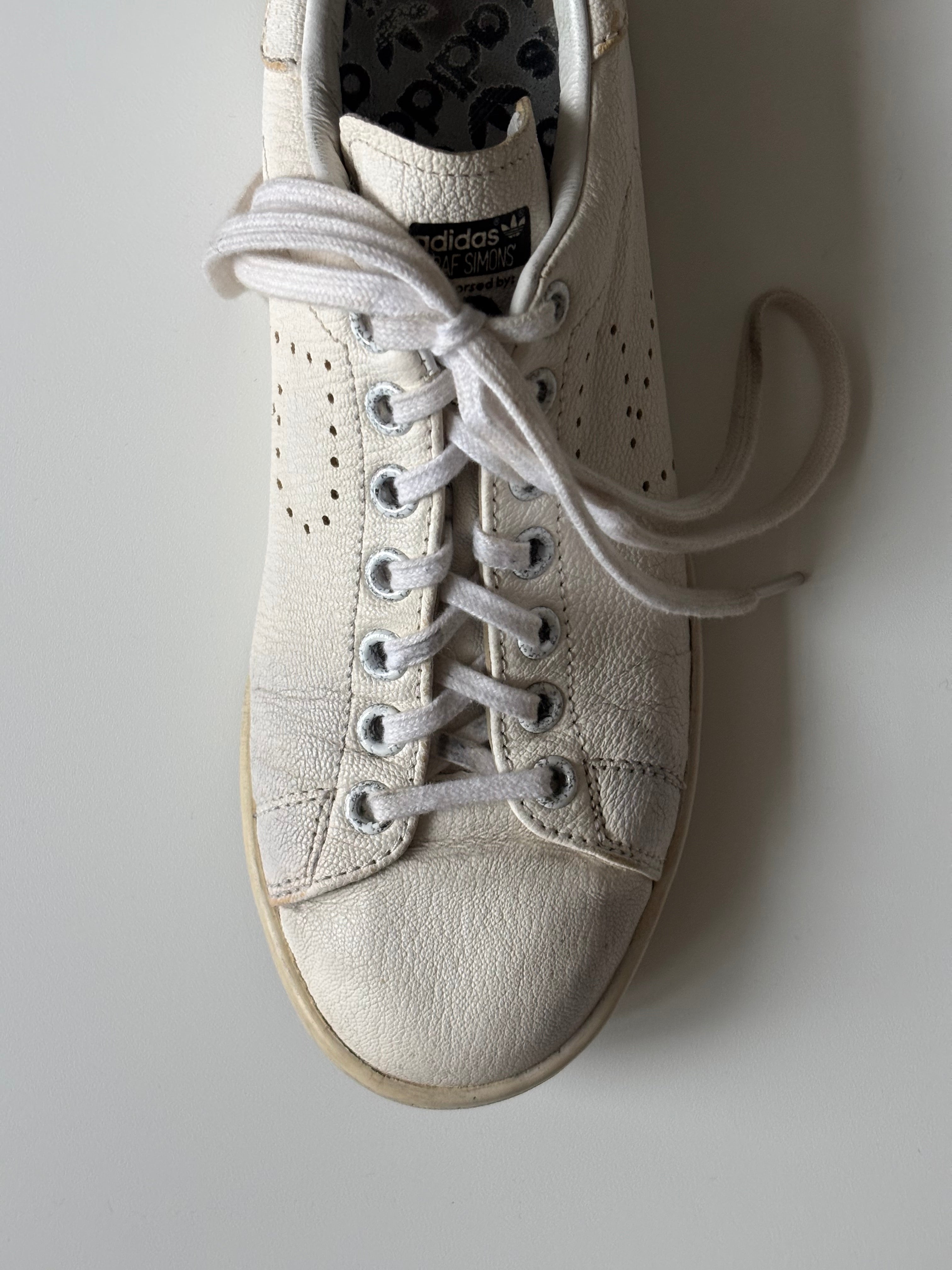 美品  x raf simons stansmith aged Adidas x Raf Simons Stan Smith Aged – Konkret